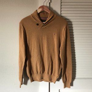 last week* Shawl Collar lightweight cotton Sweater